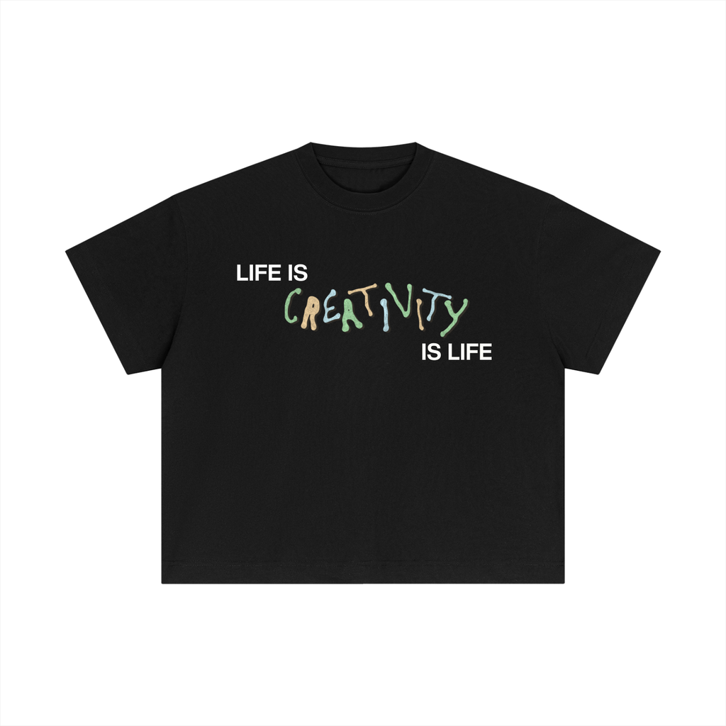 Essential Cotton Boxy T-Shirt