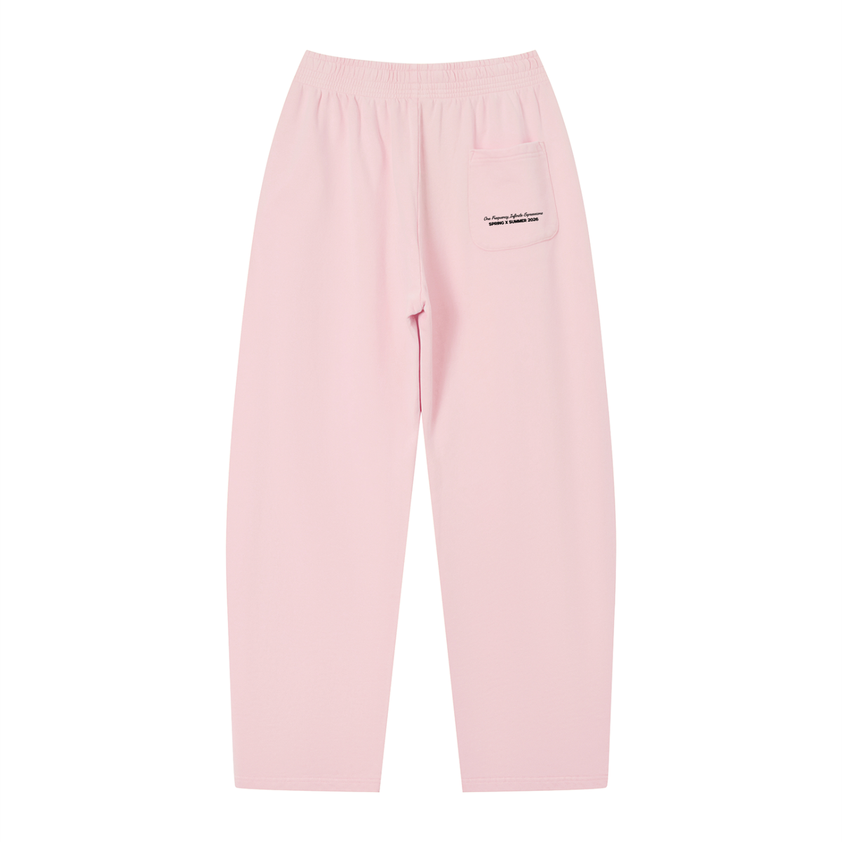 The Cotton Candy Sweats - Unisex Vintage Wash Loose Sweatpants, back view