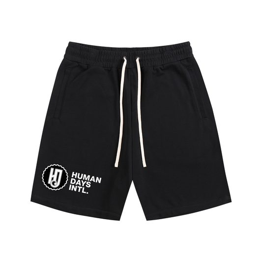 The Crest Shorts - Essential Cotton Shorts, front view