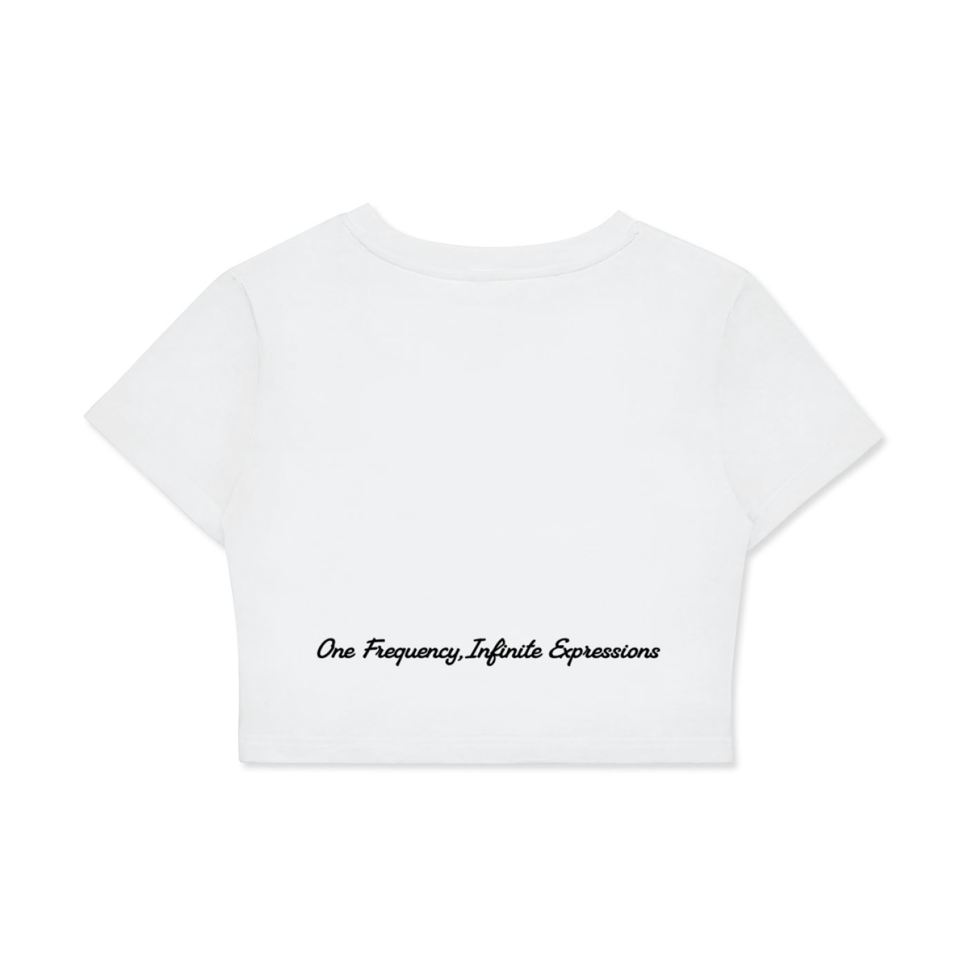 Fitted Crop Cotton T-Shirt