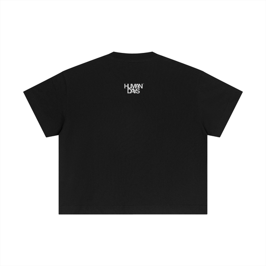 The Standard Issue Tee - Essential Cotton Boxy T-Shirt, back view