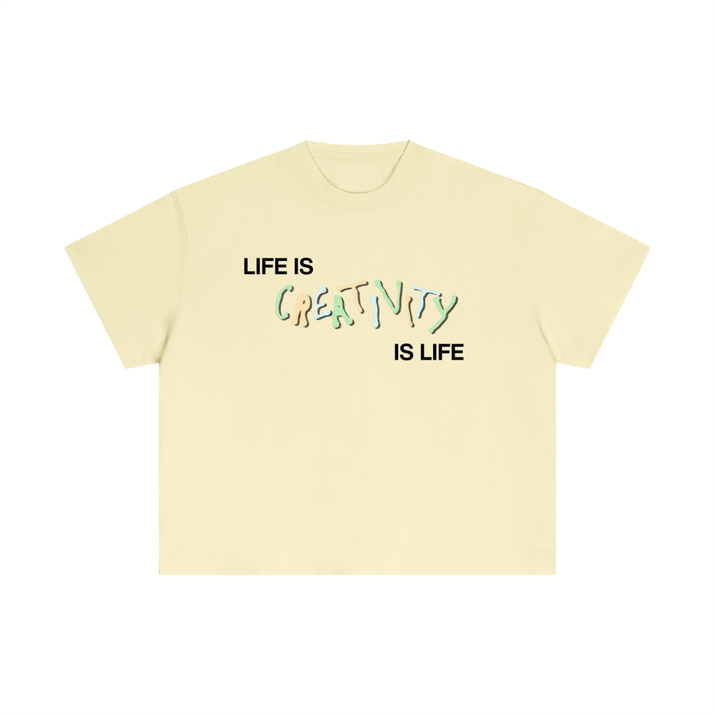Essential Cotton Boxy T-Shirt