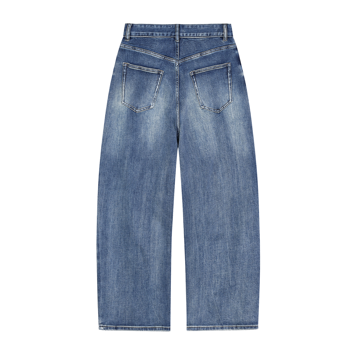 The Faded Glory Jeans - Sun Fade Heavyweight Denim Jeans, back view
