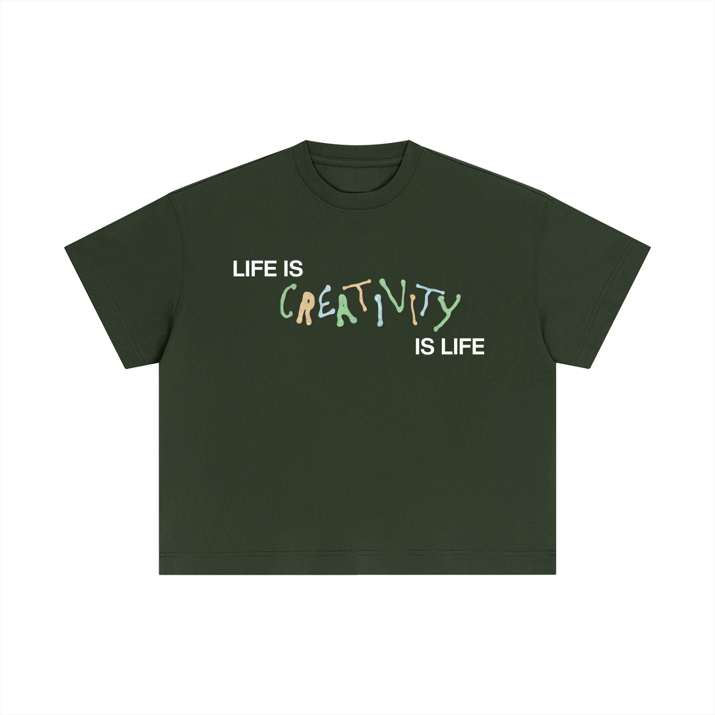 Essential Cotton Boxy T-Shirt