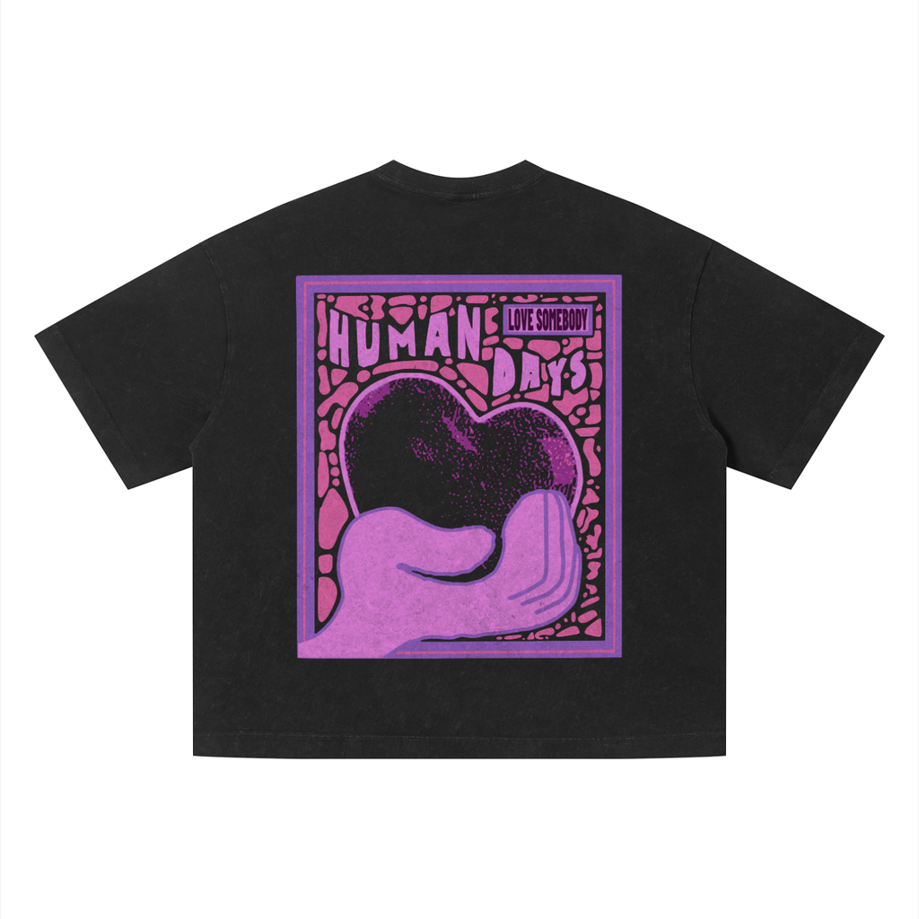 Unisex Vintage Wash Boxy T-Shirt