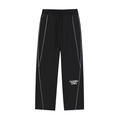 Reflection Striped Straight-Leg Sweatpants