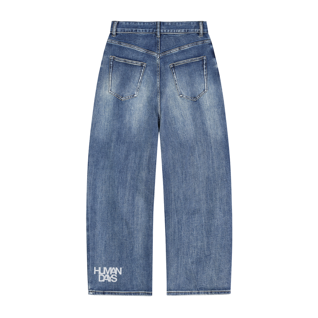Sun Fade Heavyweight Denim Jeans