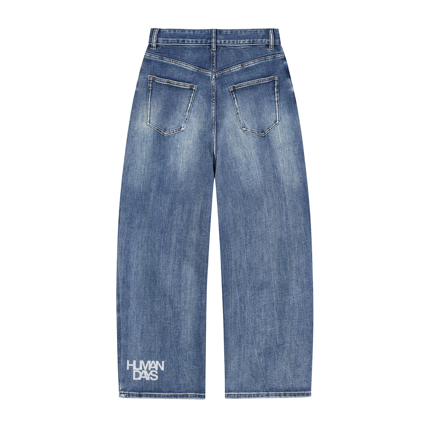 Sun Fade Heavyweight Denim Jeans