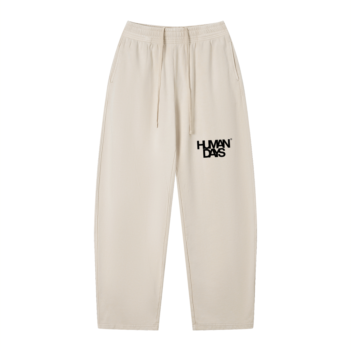 The Cotton Candy Sweats - Unisex Vintage Wash Loose Sweatpants, detail view