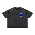 Mineral Wash Boxy Cotton T-Shirt