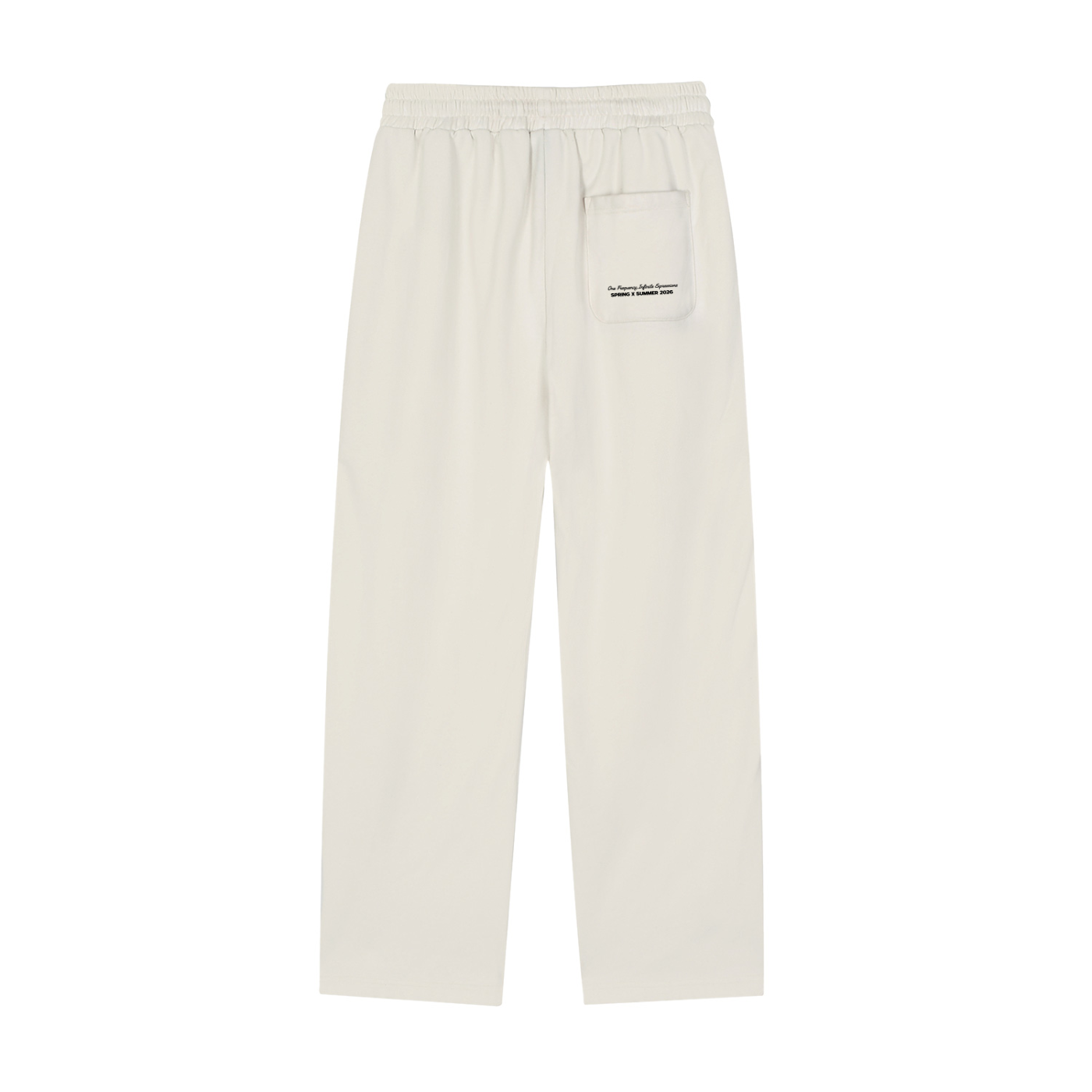 Reflection Striped Straight-Leg Sweatpants