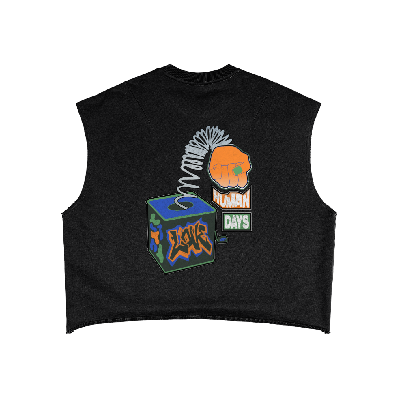 French Terry Boxy Tank Top
