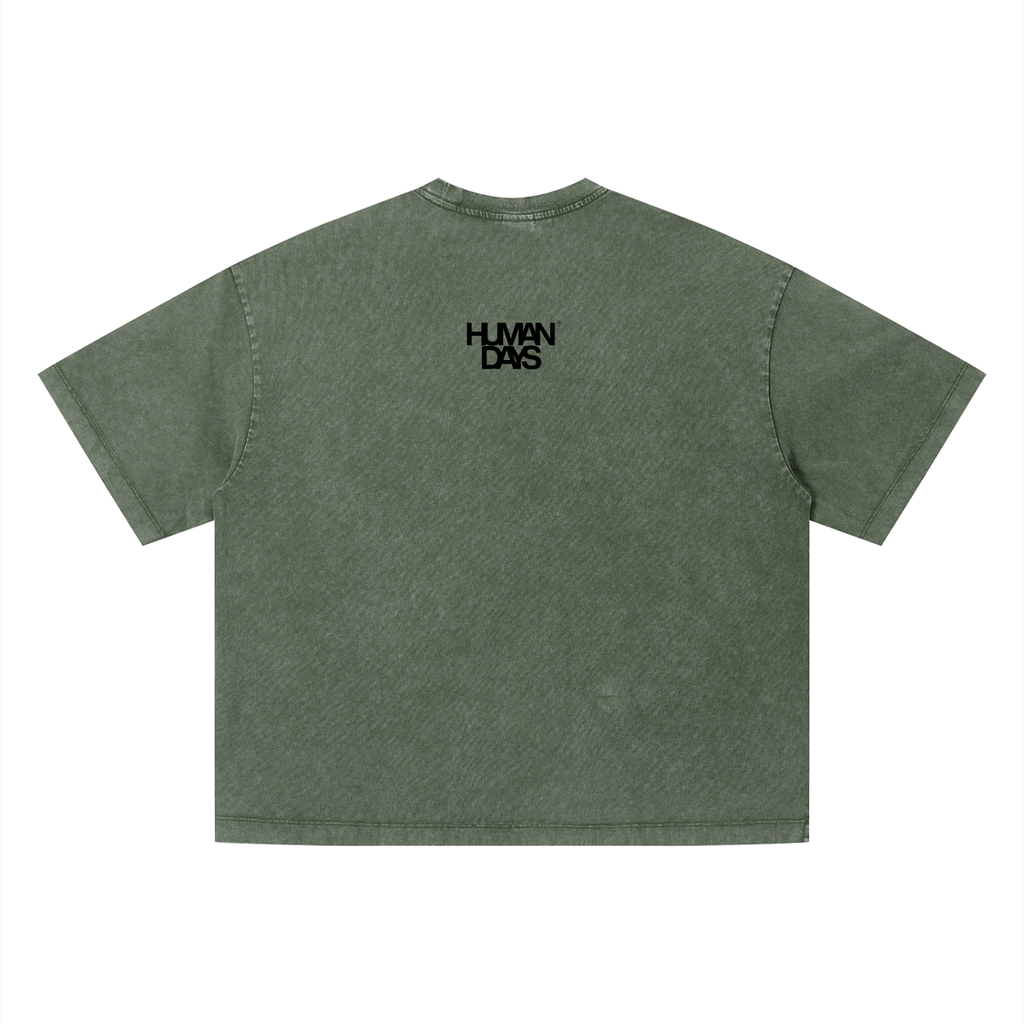 Unisex Vintage Wash Boxy T-Shirt