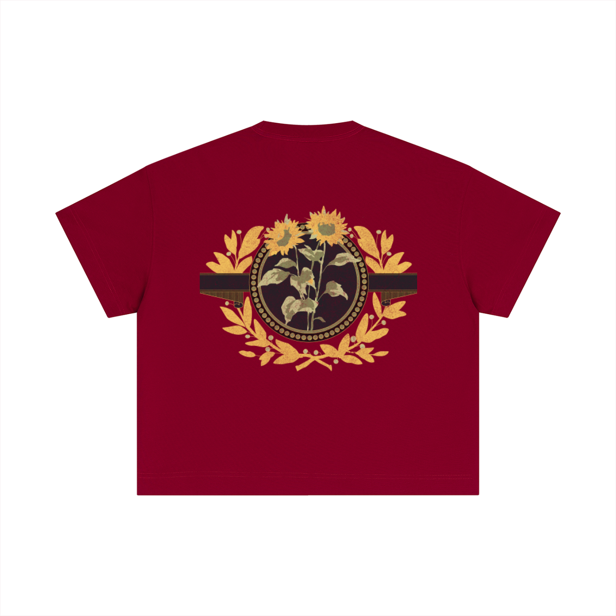 Golden Floral Tee