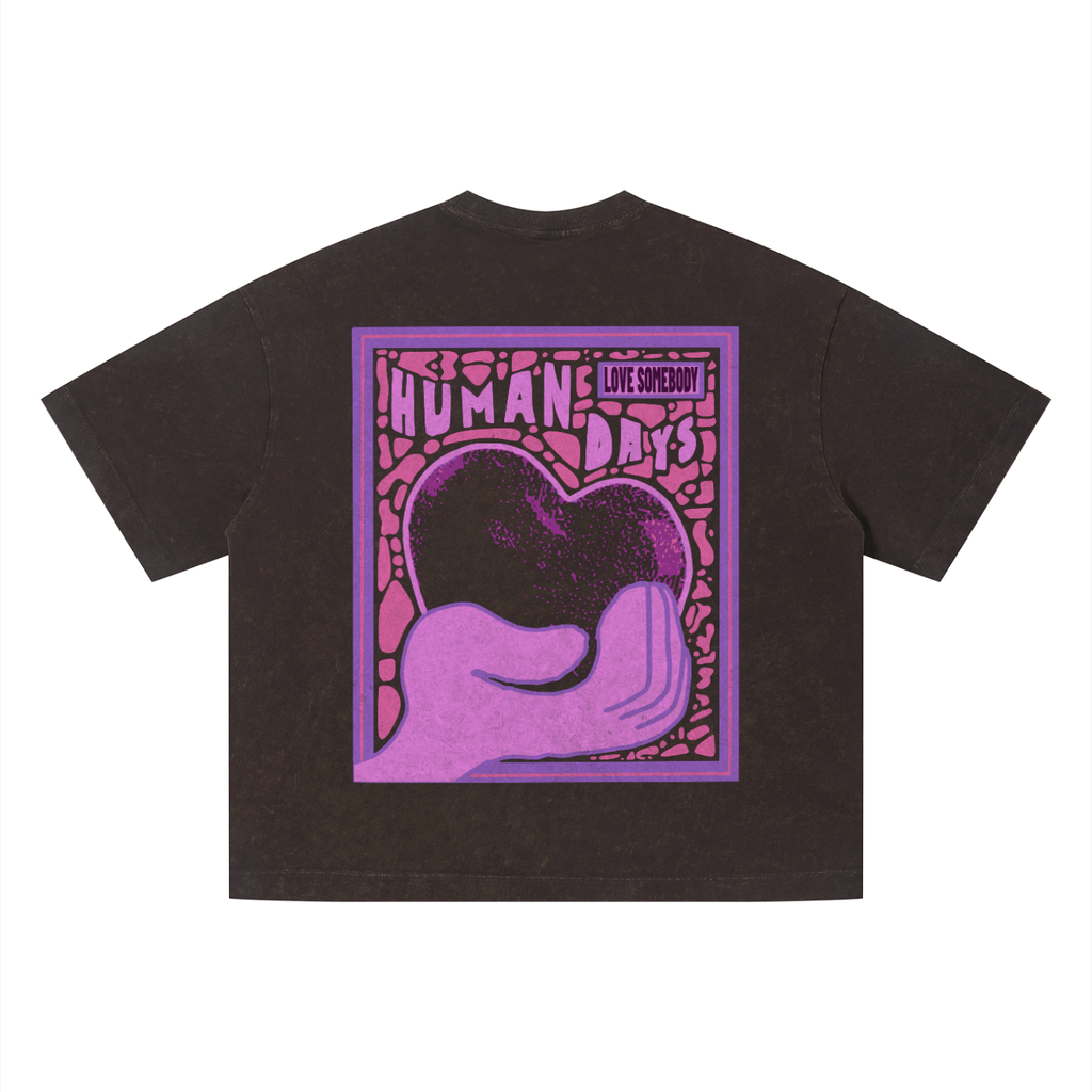 Unisex Vintage Wash Boxy T-Shirt