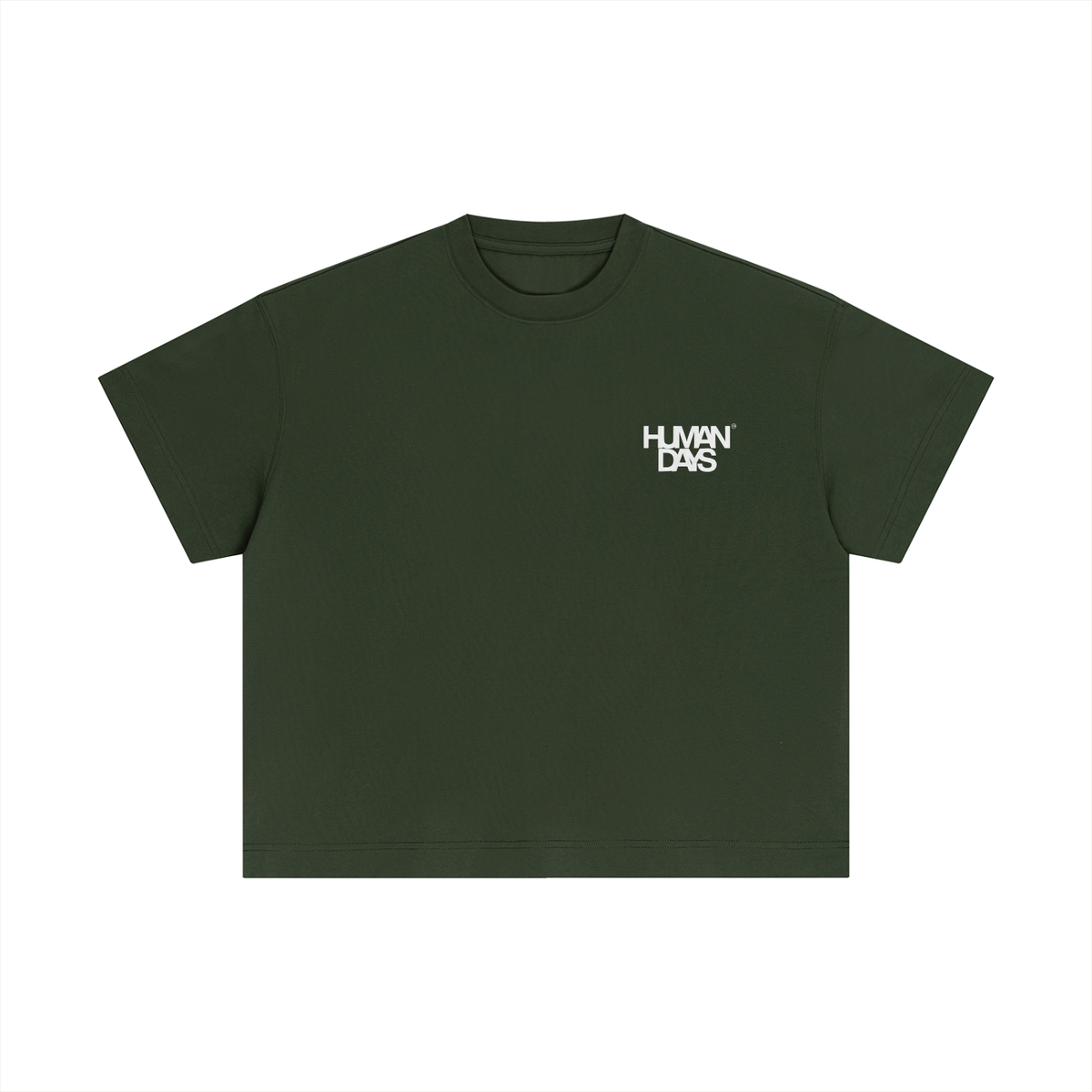 The Fairway Tee - Essential Cotton Boxy T-Shirt, front view