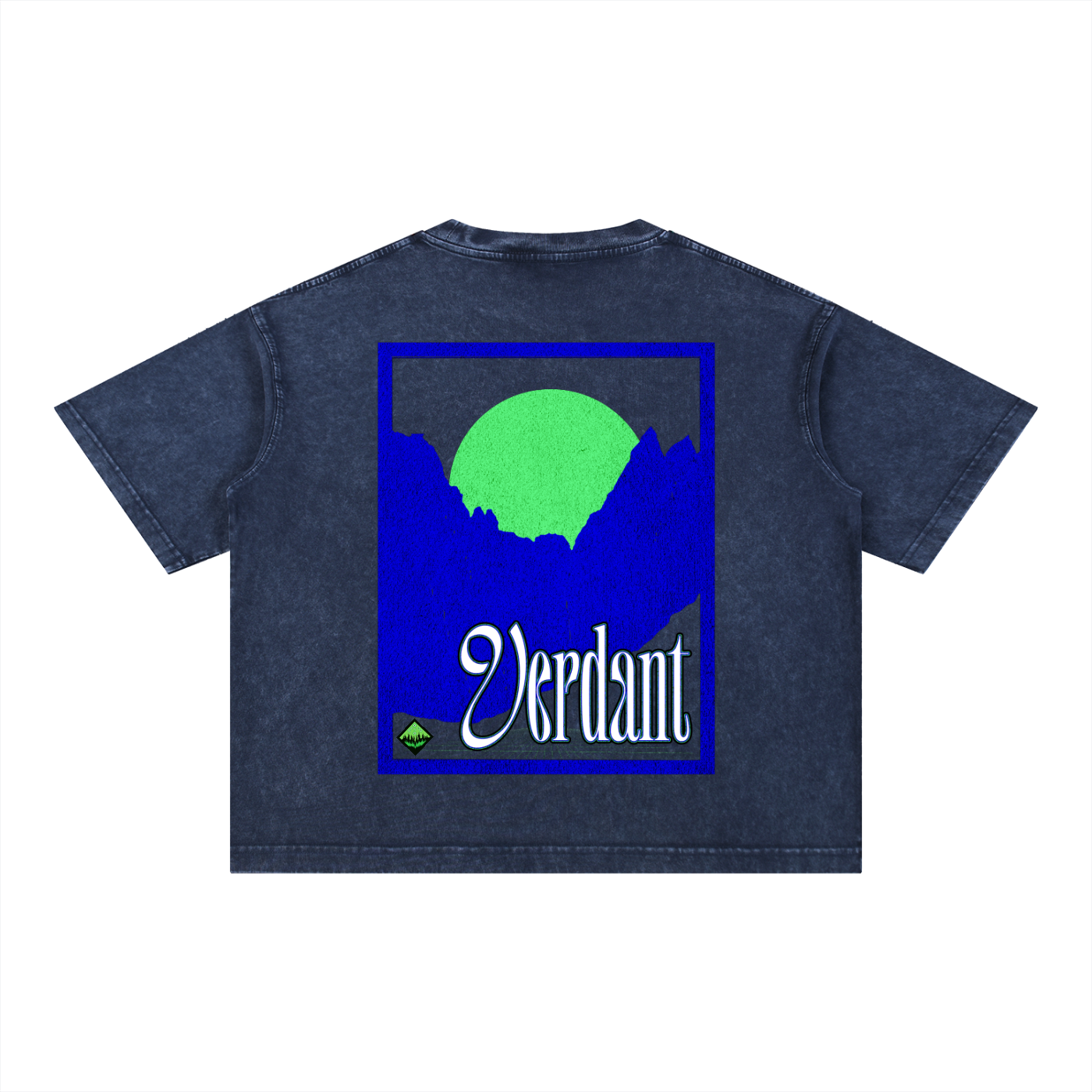 Mineral Wash Boxy Cotton T-Shirt