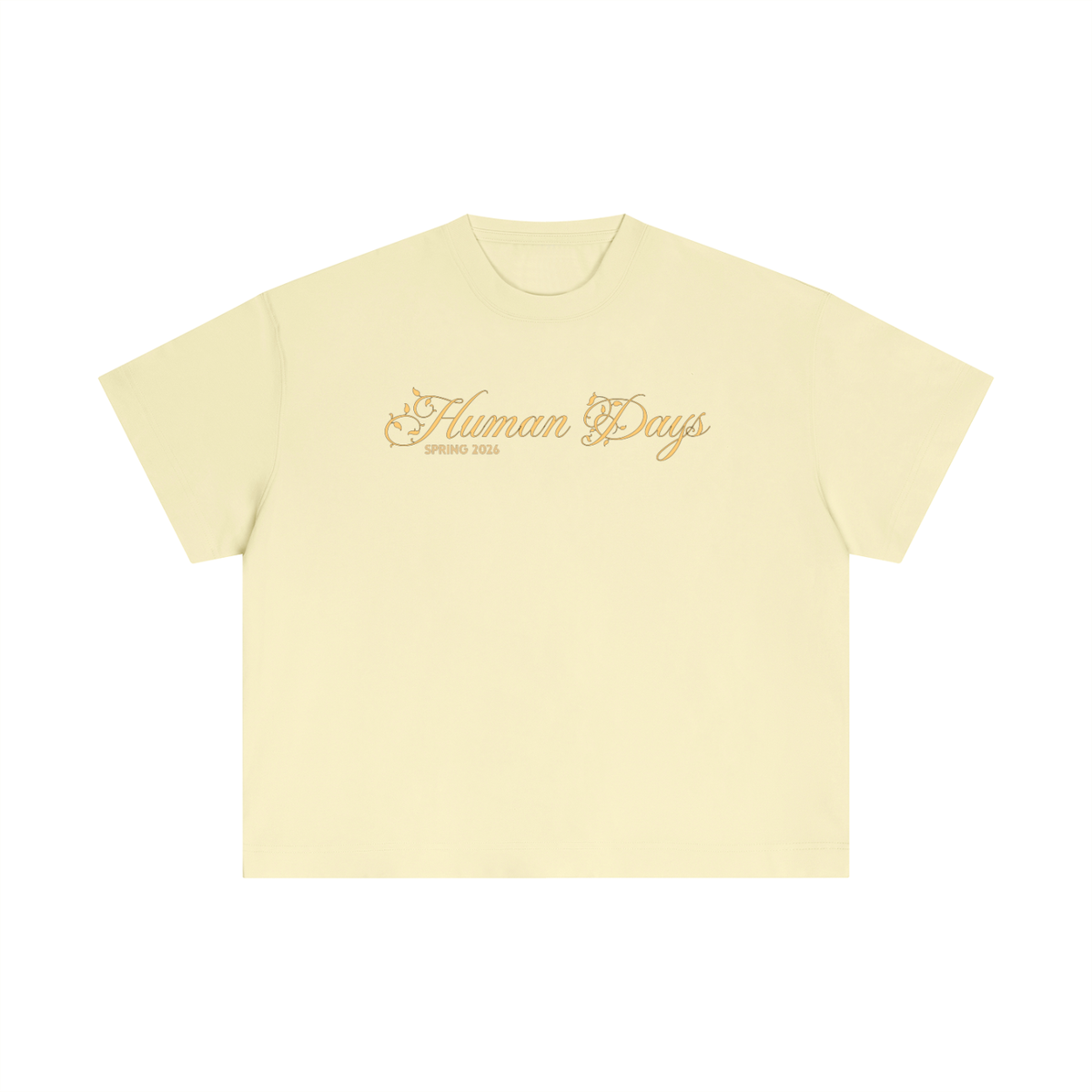 The Groundhog Day Tee - Hey You — The Everyday Tee, detail view