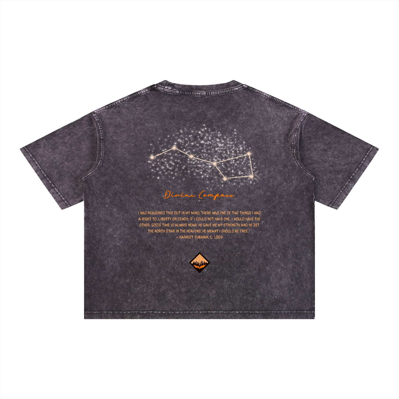 Mineral Wash Boxy Cotton T-Shirt