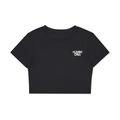 Fitted Crop Cotton T-Shirt