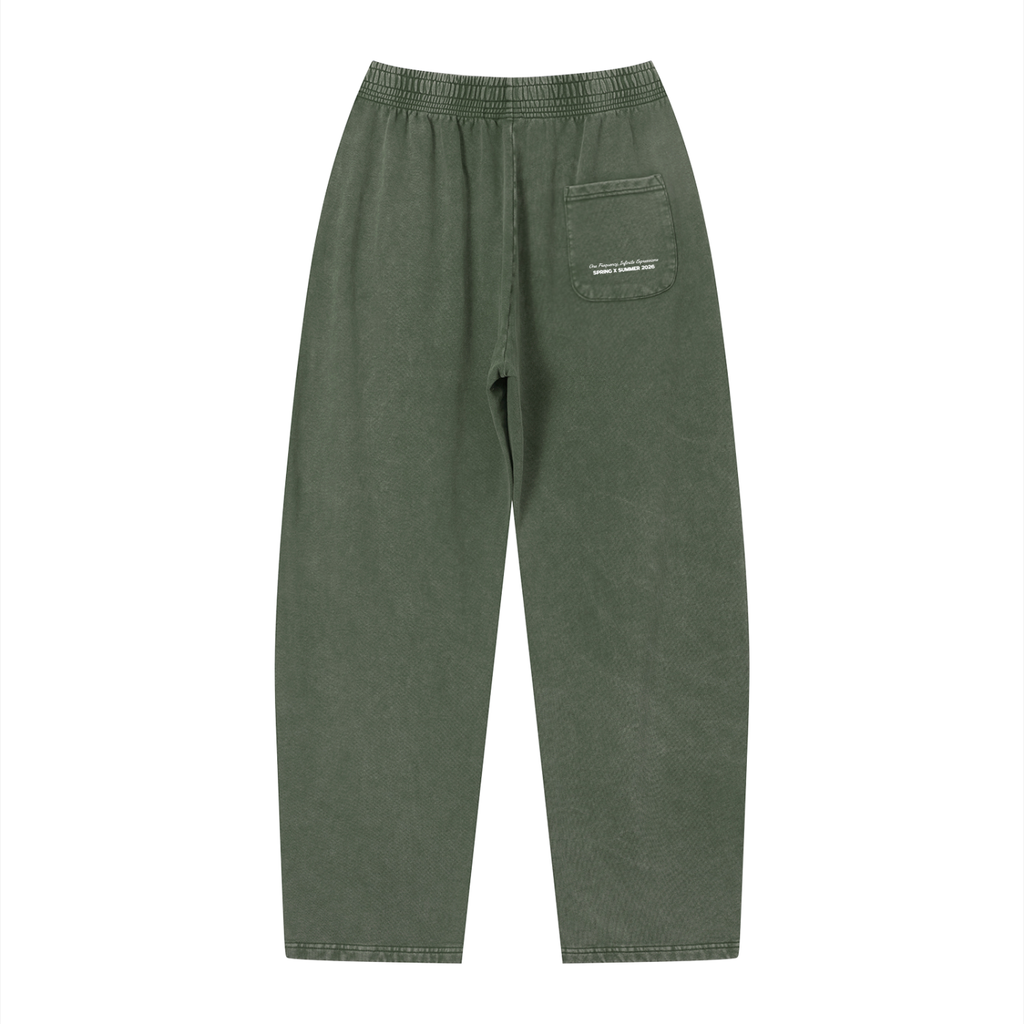 Unisex Vintage Wash Loose Sweatpants