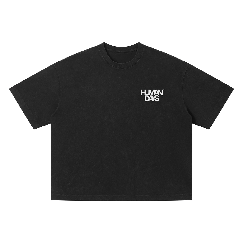 Hey You!? Boxy Tee — White