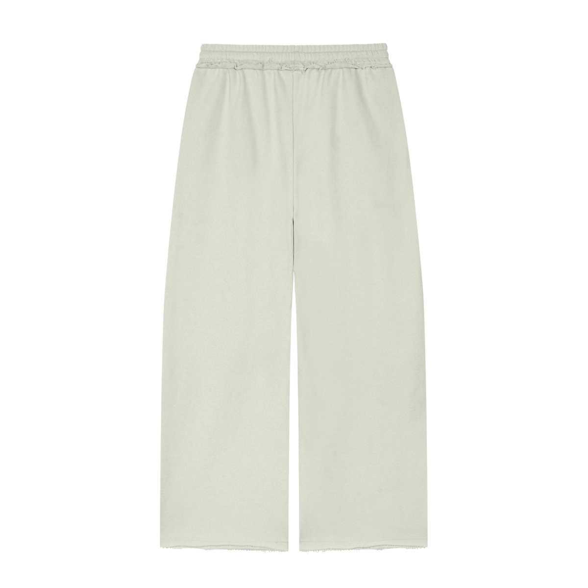 The Wide Awake Sweatpants - Women’s Wide Leg Raw Edge Sweatpants, back view