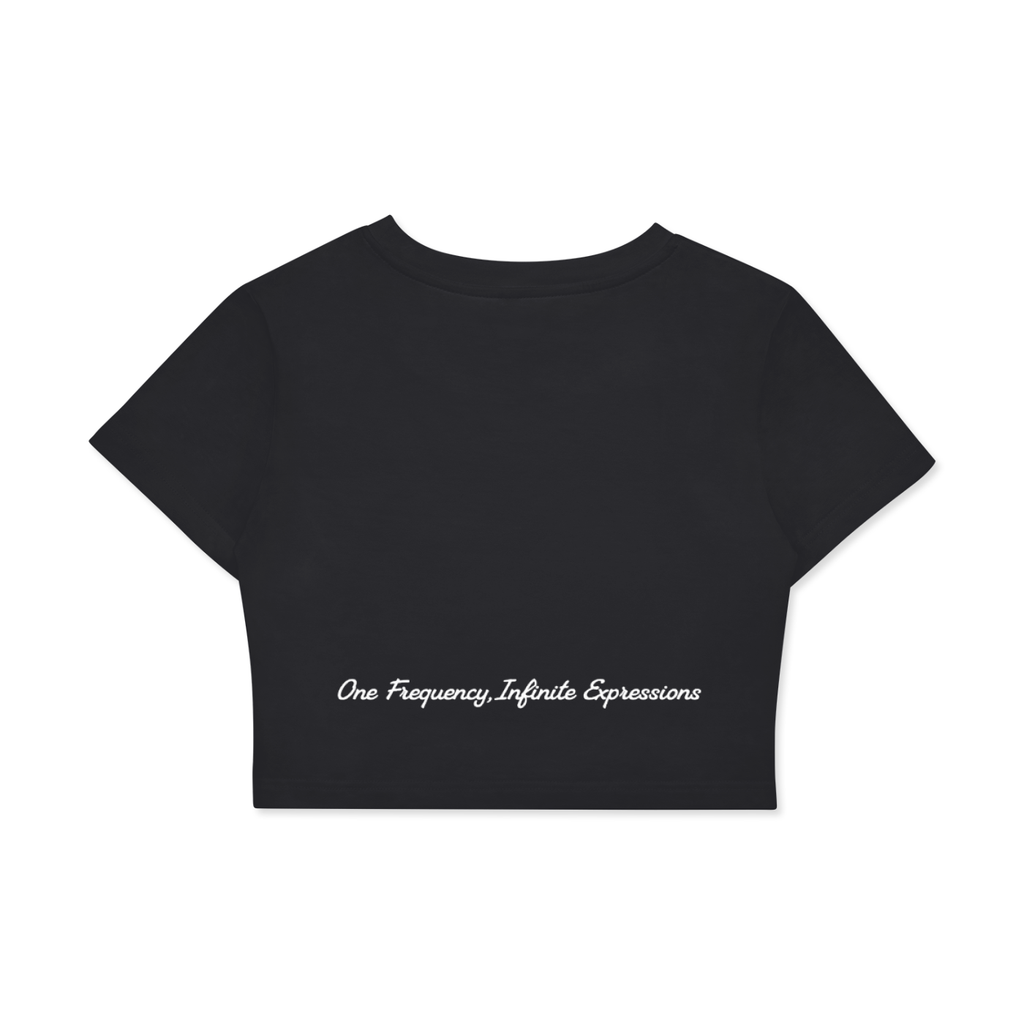Fitted Crop Cotton T-Shirt